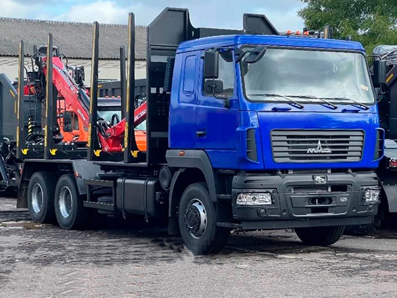 Сортиментовоз МАЗ 6312 с КМУ Велмаш ВМ10-97