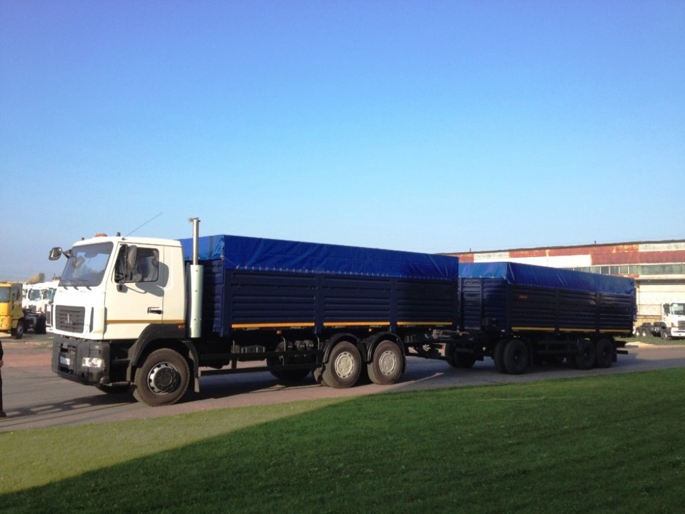 Бортовой автомобиль-зерновоз МАЗ 6312С9 