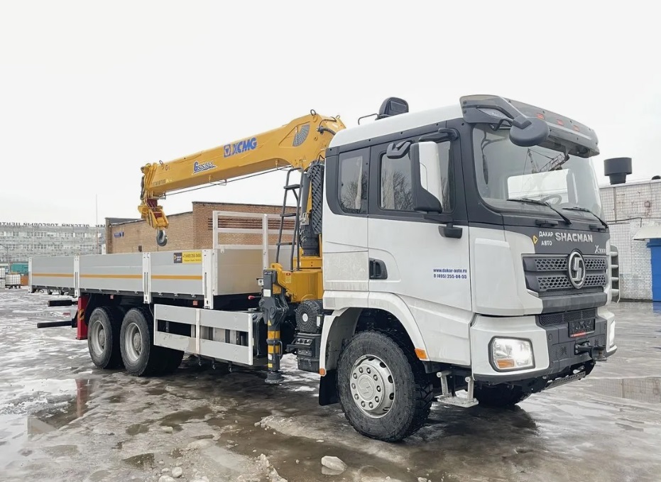 Бортовой автомобиль Shacman X3000 с КМУ XCMG SQS200-6